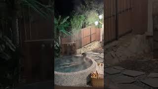 #노천탕 밤갬성 서울근교 가평풀빌라 청운몽 #야외자쿠지
