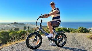 SAMEBIKE LOTDM200-II 750W Step-through Folding Bike Review & Test