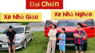 DTVN Vlog : (Tập 165) Bài học nhớ đời cho kẻ giám bắt nạt trẻ trâu( XE NHÀ NGHÈO VÀ XE NHÀ GIÀU  )