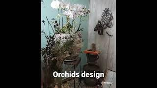 Orchids design 데코드지윤 대형난작업 #플라워클래스 #christmas #orchids #seoulflowershop #plants #flowers  #서울꽃배달