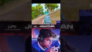 JONATHAN GAMING INCREDIBLE 1V4 CLUTCH !! HACKER OR WHAT #jonathangaming #jonathan1v4 #bgmi