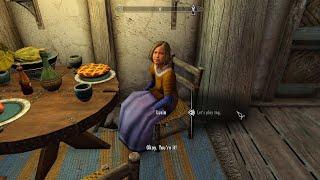 If you adopted Lucia this will happen during Battle for Whiterun. Skyrim Anniversary Edition