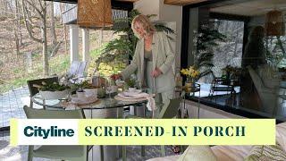 How I extended my outdoor living space with a screened-in porch