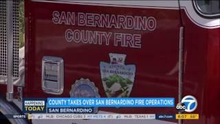 07.01.16 ABC7 6am- San Bernardino City Fire Change Over