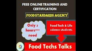 Free food allergy online training !food standards agency provides free online certification training