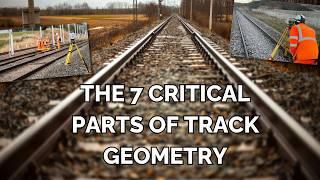 TOP 7 MOST Important Horizonal Railway Track Geometry Concepts YOU MUST Know