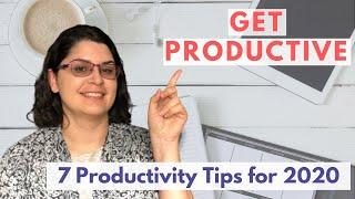 How To Stay Productive | 7 Productivity Tips