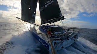 Vendee Globe Onboard Report Day 9 Leader Sam Goodchild' Birthday, Latest News, Boris, Isobelle, Pip