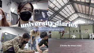 uni diaries #1 | aeronautical engineering | f2f laboratory class | ph