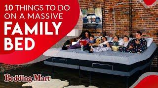 10 Things to Do on a Massive Family Bed by Taylor & Wells | The Bedding Mart