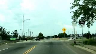 Driving in Detroit, Michigan. #Poletown East Area