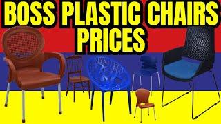 Boss Plastic Chairs Price List in Pakistan 2024