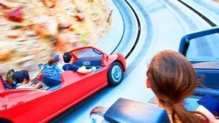 CARSLAND Radiator Springs Racers POV Disneyland Resort California Adventure
