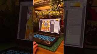 Using Photoshop to make art #photoshoptutorial #photoshopart #graphicdesign #photoshopart #art #fyp
