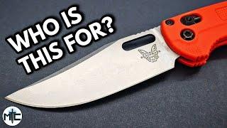 It's Not A "Bad" Knife... But Who Is It For? | Benchmade Mini Taggedout | Review