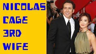 Nicolas Cage Wife Alice Kim ( 2017 ) | Alice Kim and Nicolas Cage 3rd Wife Cute Moments Together