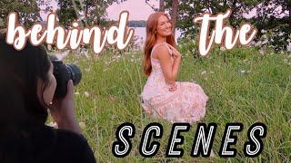 PREPARE & GET READY with ME for SENIOR PICTURES | + behind the scenes