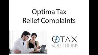 Optima Tax Relief Complaints