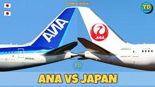 Ana All Nippon Airways vs Japan Airlines comparison 2022!  Vs 