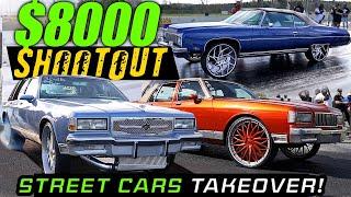 $8000 BIG RIM STREET CAR SHOOTOUT - Pooh Shiesty, Playboy Geezy, Blue Magic - Donk Racing 2024