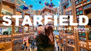 Suwon Starfield Library Mall ||  travel vlog  || cafe, lunch, and prices