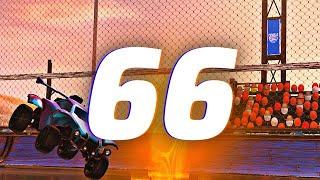 ROCKET LEAGUE INSANITY 66 ! (BEST GOALS, FREESTYLES, RESETS)