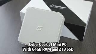 Overview  CyberGeek L1 Mini PC#cybergeek #pc #minipc #pcsettings #tech