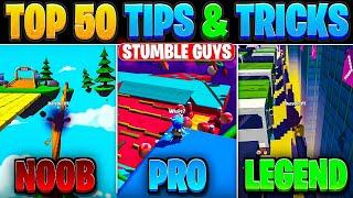 Top 50 Tips & Tricks in Stumble Guys | Ultimate Guide to Become a Pro