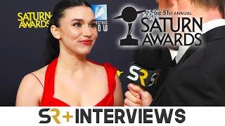Grace Caroline Currey Talks DC Universe At The Saturn Awards