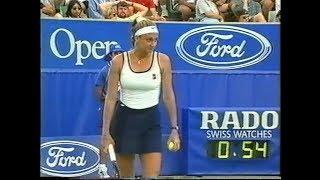 Mary Pierce vs Natalia Medvedeva Australian Open 1997 (2.Set partly)