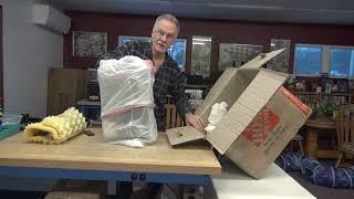 Large mystery box arrives D-lab unbox and see whats inside! Is it a guitar amp? Ham radio?