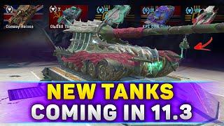 Hidden Tanks In 11.3 | WoT Blitz