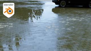 Blender Tutorial: Photorealistic Puddles