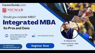 Integrated MBA : Its Pros and Cons