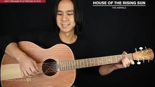 House Of The Rising Sun Guitar Cover The Animals |Tabs + Chords|