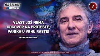 INTERVJU: Cvijetin Milivojević – Vlast nema odgovor na proteste, panika u vrhu raste! (3.3.2025)