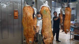 Amazingly delicious! Roast pig (roasted whole pig) grand food ceremony, China!