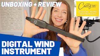 Unboxing and testing the new DIGITAL WIND INSTRUMENT | Team Recorder