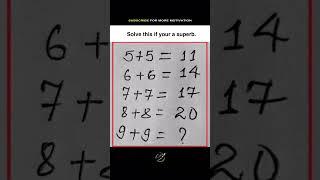 Solve this goofy ah question… #motivation #successmindset #puzzle
