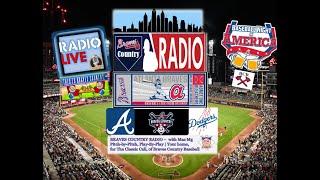 Atlanta Braves vs LA Dodgers MLB 3D LIVE Stream | Braves Country Baseball Play-by-Play & Watch Party