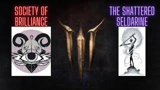 (MADE PRE RELEASE) The Society of Brilliance analysis and The Shattered Seldarine (LORE)