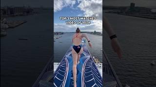 your top 3️⃣ *most watched* video of 2024: @mollycarlson1 RUNNING ON A 27M HIGH PLATFORM!? ‍️