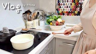 Korean Housewife's Cooking and Crochet-Husband's Birthday Cooking