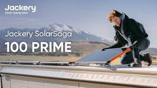 Jackery SolarSaga 100 Prime: Easy DIY Installation & 20% Faster Charging #solarpanel  #jackery
