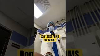 Don’t do MBBS from AIIMS #aiims #mbbs #neet2025 #neetaspirant #aiimsdelhi