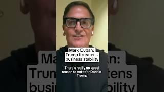 Mark Cuban: Trump threatens business stability