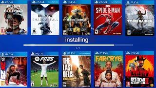 How to Download - Install PKG Games in Any Jailbroken PS4 12.02//9.00 | PC
