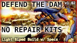 [Dual Rifles] Defend The Dam Complex Without Repair Kits | Armored Core VI: Fires of Rubicon