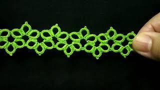 395- Shuttle tatting#76,Single thread and single shuttle tape lace(Hindi/ Urdu)