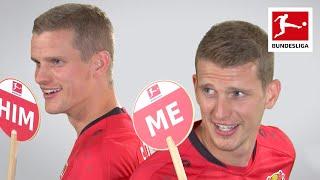 Lars and Sven Bender on Life as Twins, Swag & More - Me or Him Challenge